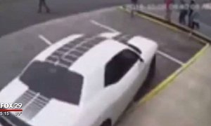 2017 Dodge Challenger Driver Runs Over Man After Dunkin Donuts Dispute