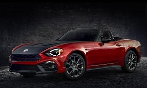 2017 Fiat 124 Spider Elaborazione Abarth Revealed, Has 160 HP and Other Goodies
