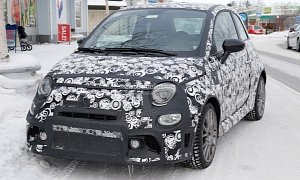 2017 Fiat 500 Abarth, 500 Abarth Cabrio Facelift Spied During Final Testing