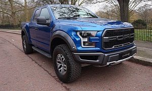 2017 Ford F-150 Raptor Lands In The UK, RHD Conversion Is Overly Expensive