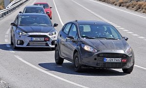 2017 Ford Fiesta RS Spied for the First Time