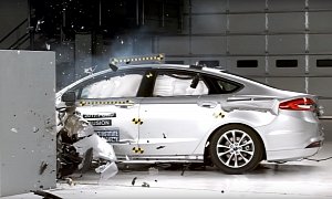 2017 Ford Fusion Excels In IIHS Crash Tests, Receives Top Safety Pick+ Award