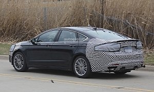 2017 Ford Fusion (Mondeo Facelift) Spied