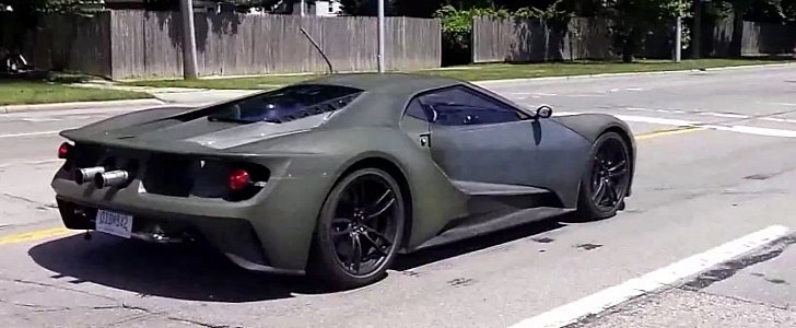 2017 Ford GT testing in the wild