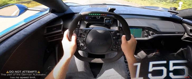 2017 Ford GT Autobahn test