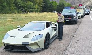 2017 Ford GT Prototypes Got Pulled Over For Speeding in Colorado
