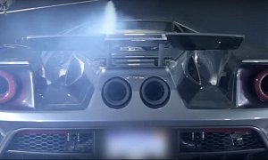 2017 Ford GT Puts Its Beastly Active Rear Wing to Work in the Wind Tunnel