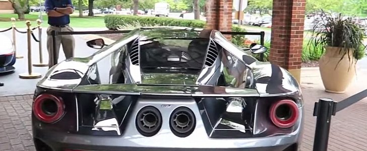 2017 Ford GT Shows Up at Plymouth Cars and Coffee