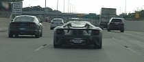 2017 Ford GT Spied on the Highway in Michigan, Looks Absurdly Cool In Traffic