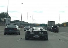 2017 Ford GT Spied on the Highway in Michigan, Looks Absurdly Cool In Traffic