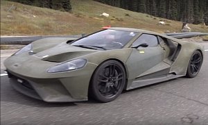 2017 Ford GT Spotted Casually Driving in Colorado Traffic, Driver Has Headphones