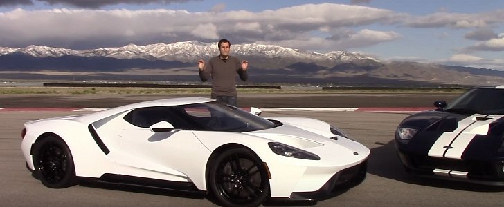 2017 Ford Gt Vs 2005 Ford Gt Is An American Supercar