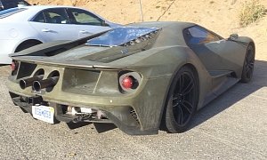 2017 Ford GTs Spotted in Colorado, Supercars Look Like Twin-Turbo EcoBoost Tanks