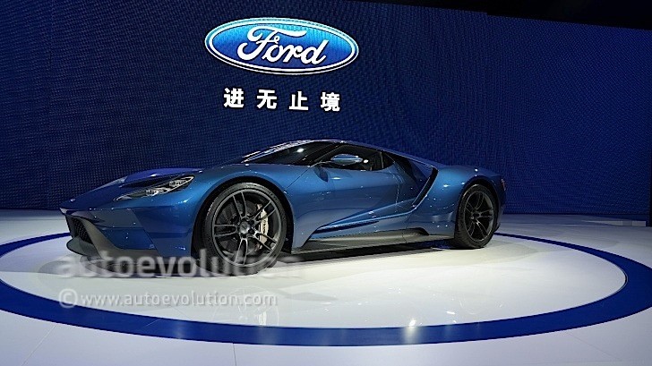 2017 Ford GT live in Shanghai