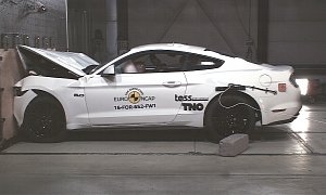 2017 Ford Mustang Pre-Facelift Gets Slaughtered at Euro NCAP, Receives 2 Stars