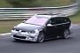 2017 Golf R Variant Is Starting to Show Facelift Features in Nurburgring Testing