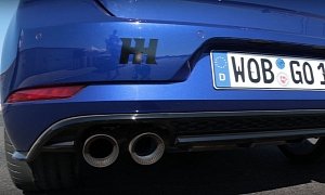 2017 Golf R With Akrapovic Exhaust Sounds Like Popcorn, Makes People Go Bananas