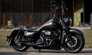 2017 Harley-Davidson Road King Gets Fat and Dark, Looks Almost Vintage