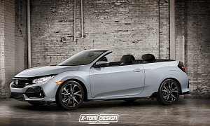 2017 Honda Civic Cabrio Should Look Like This, Will Never Happen