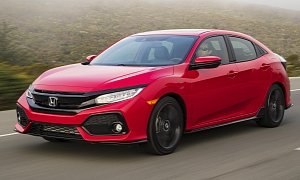 2017 Honda Civic Hatchback Arrives in America, Specs and Pricing Revealed