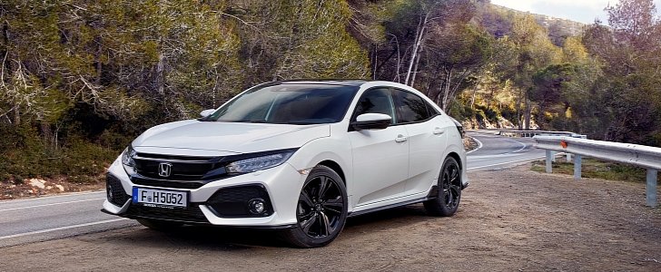 2017 Honda Civic Hatchback for Europe Detailed in Photo Gallery