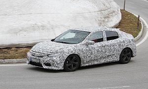 2017 Honda Civic Hatchback Looks Great In Newest Spyshots