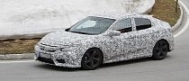 2017 Honda Civic Hatchback Looks Great In Newest Spyshots