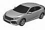 2017 Honda Civic Hatchback Revealed by Leaked Patent Images