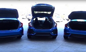 2017 Honda Civic Hatchback vs. Sedan vs. Coupe Comparison