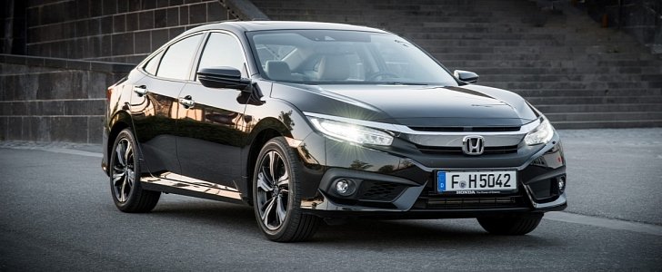 2017 Honda Civic Sedan Debuts in Europe, Only Available With 1.5L Turbo