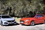 2017 Honda Civic Sport and Hyundai i30 Turbo Acceleration and Sound Comparison