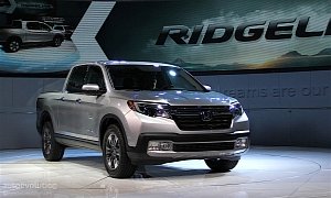 2017 Honda Ridgeline Debuts with Industry-First In-Bed Audio System