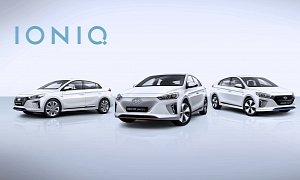 2017 Hyundai Ioniq Electric Revealed in Korea, Boasts 28 kWh Battery