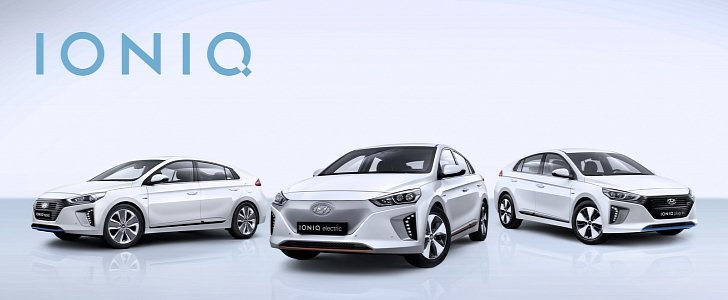 2017 Hyundai Ioniq range