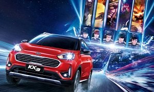 2017 Kia KX3 Facelift Unveiled at the Chengdu Auto Show in China