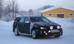 2017 Kia Optima Sportwagon Goes Winter Testing
