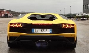 2017 Lamborghini Aventador S Exhaust Sounds Beastly in Real-World Test