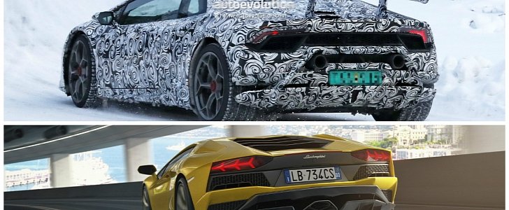 2017 Lamborghini Aventador S vs. 2018 Huracan Performante Sound Comparison