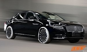 2017 Lincoln Continental Presidential to Debut in China Next Week