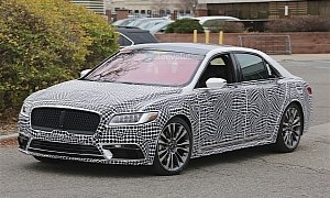 2017 Lincoln Continental Spyshots Reveal More Details