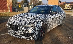 2017 Maserati Levante Spied with Less Disguise