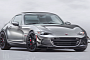 2017 Mazda Miata RF Gets Dodge Viper ACR Aerodynamics in Awesome Rendering