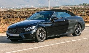 2017 Mercedes-AMG C43 Cabriolet (A205) Spied