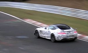 2017 Mercedes-AMG GT-R Officially Confirmed, Spotted Testing on the Ring