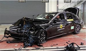 2017 Mercedes-Benz E-Class Earns Top Marks in EuroNCAP Safety Tests