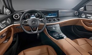 2017 Mercedes-Benz E-Class Interior Officially Unveiled, Will Rival the S-Class