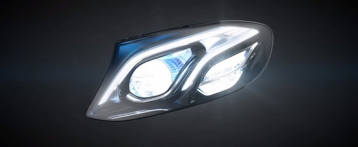 Mercedes-Benz E-Class MULTIBEAM LED headlamp