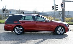 2017 Mercedes-Benz E-Class Wagon (S213) Spied in Germany, Looks Cavernous