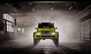 2017 Mercedes-Benz G550 4×4² En Route to the United States