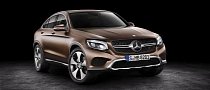 2017 Mercedes-Benz GLC Coupe Is Out for BMW X4 Blood in New York